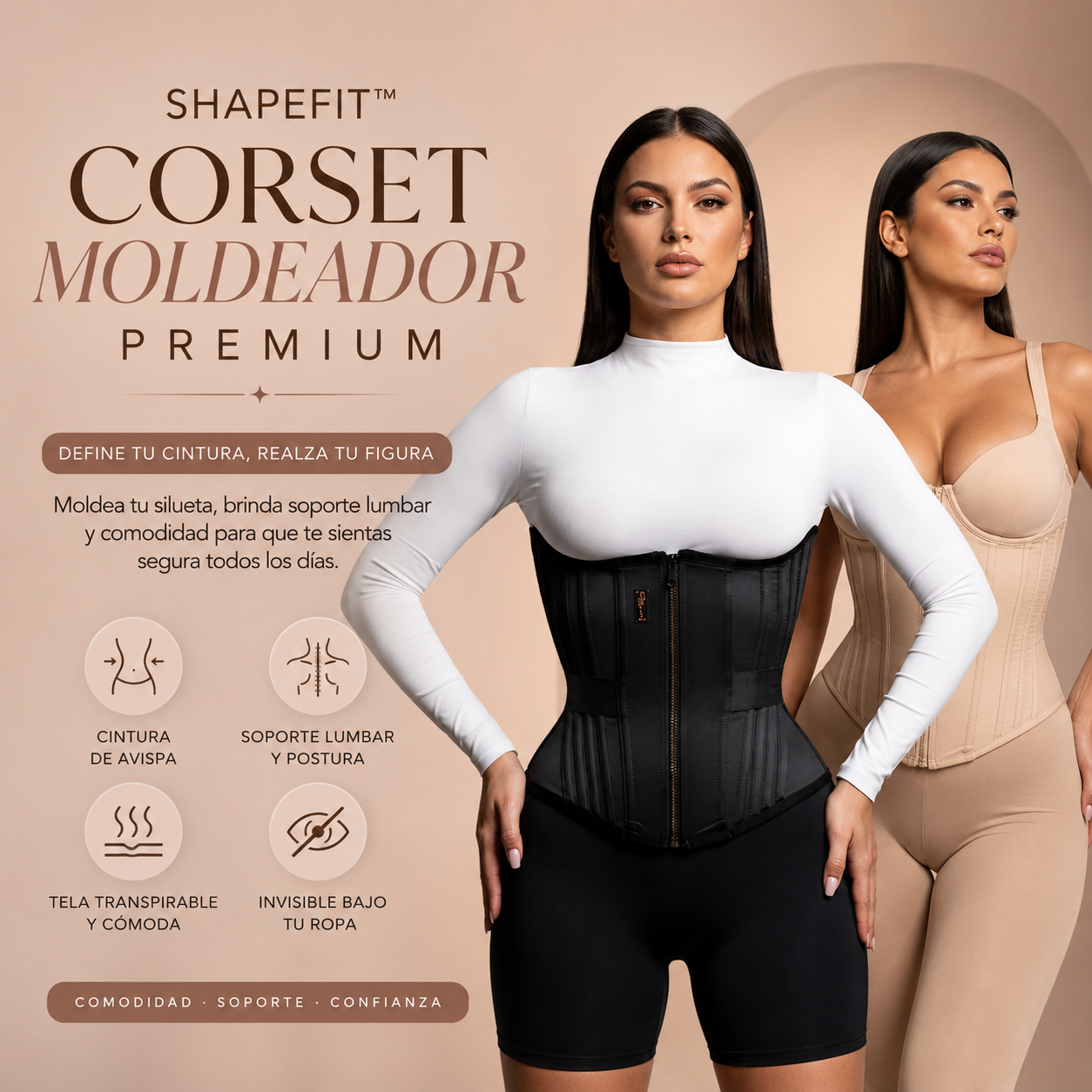 💖SCULPTORA™ CORSET MOLDEADOR PREMIUM