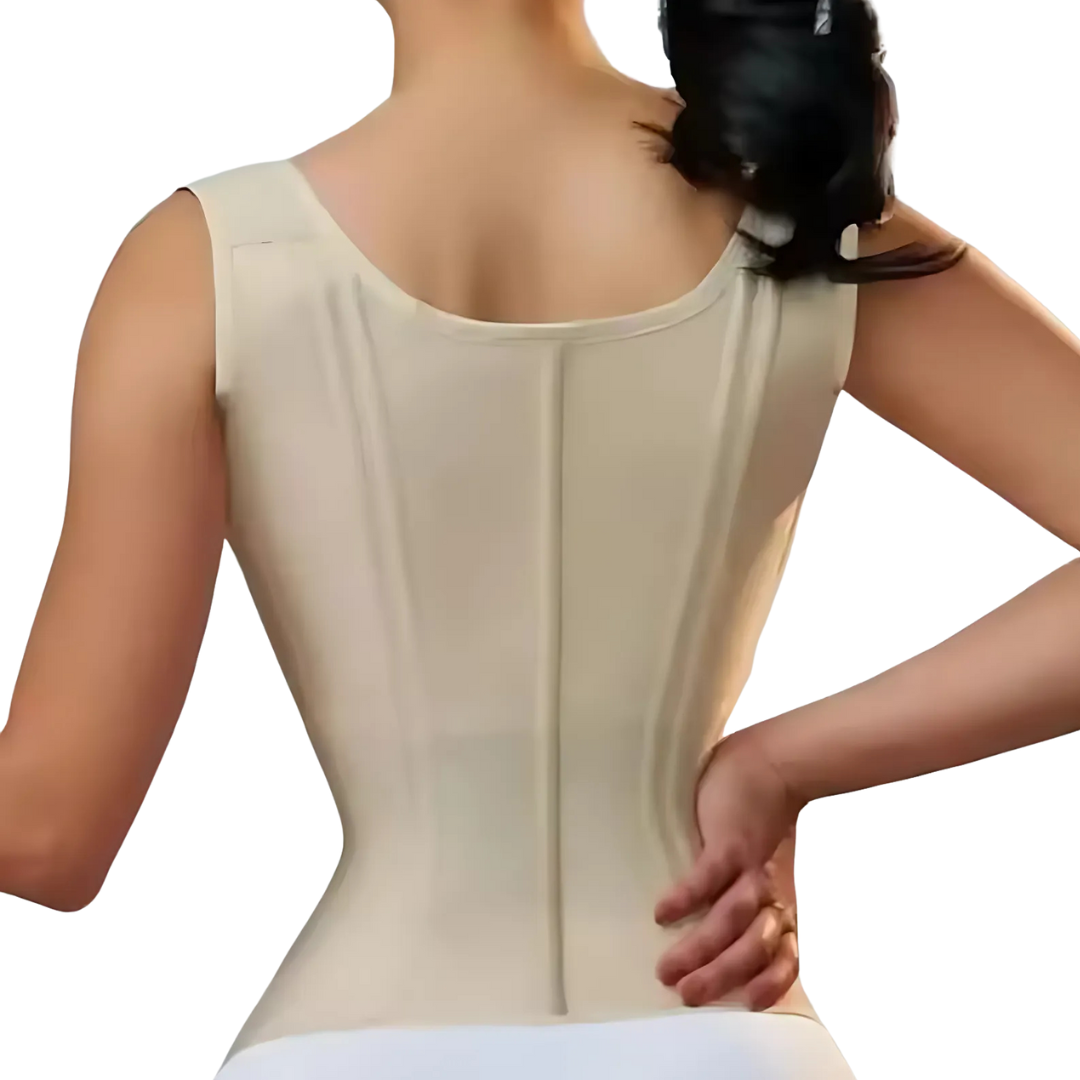 Bea™ Chaleco Faja Cinturilla de Doble Compresión - Colombiana