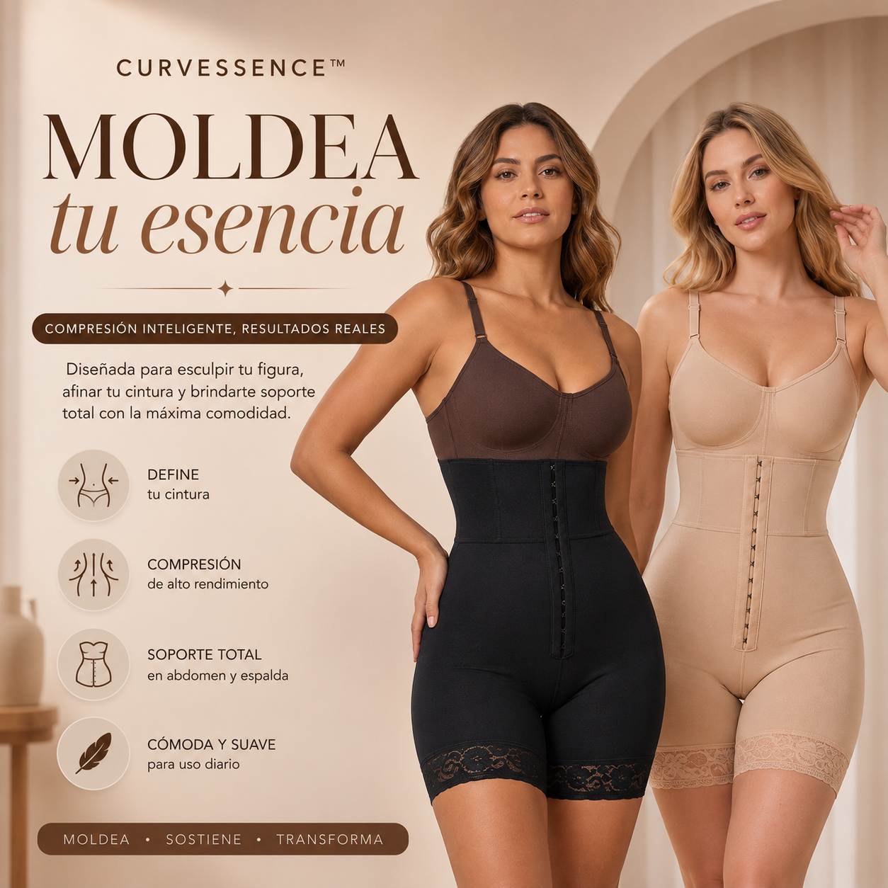 CURVESSENCE™ Moldea su esencia